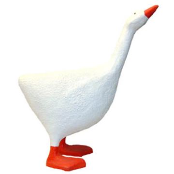 Gans lebensgroß