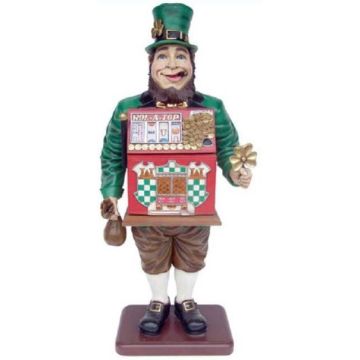 Kobold mit Spielautomat lebensgroß