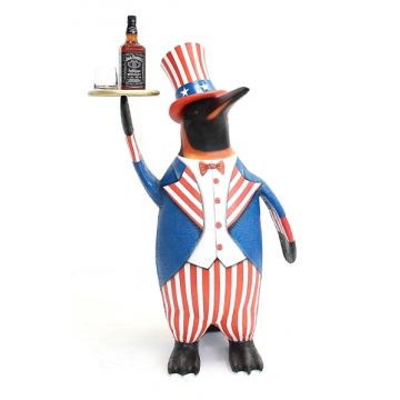 Butler Pinguin amerika lebensgroß