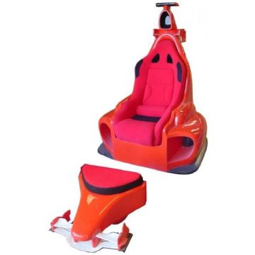 Formel-1 Sessel-Hocker Set lebensgroß