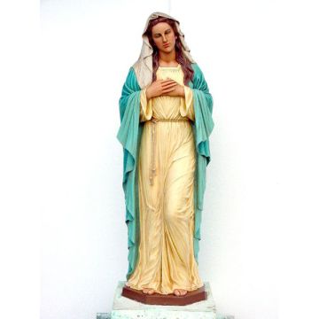 Heilige Maria lebensgroß