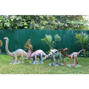 BabyDinosaurier 4 Stück lebensgroß