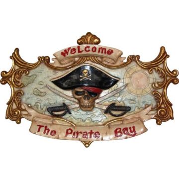 The Pirate Bay Schild verkleinert
