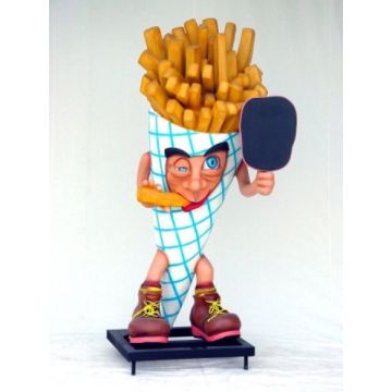 Pommes - Tüte groß übergroß XXL