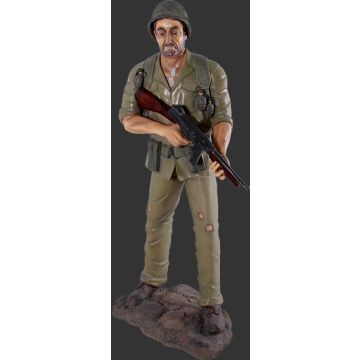 Soldat 2. Weltkrieg lebensgroß
