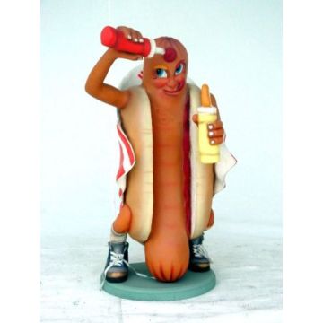 Hot -  Dogmännchen Typ Amerika vergrößert