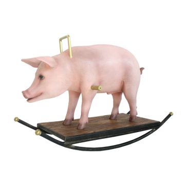 Schwein Schaukel lebensgroß
