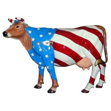 Designer Kuh Amerika 1 lebensgroß