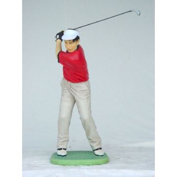 Golfer modern klein verkleinert