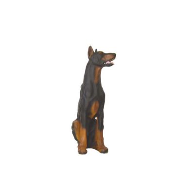 Dobermann lebensgroß