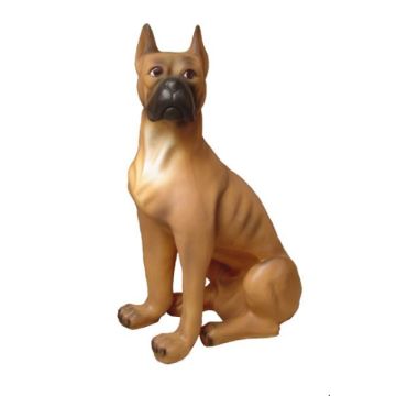 Boxer Kampfhund lebensgroß