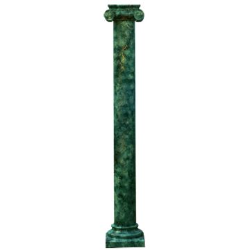 Große Säule im Marmor - Look lebensgroß