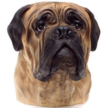 Hundekopf lebensgroß