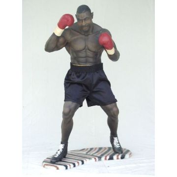 Boxer Mike Tyssen lebensgroß
