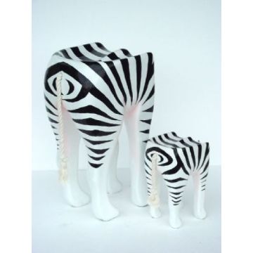 Barhocker Zebra Groß verkleinert