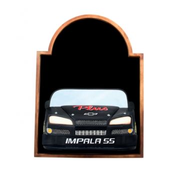 Angebotstafel mit Chevy Impala Schwarz verkleinert