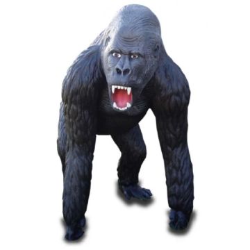 Gorilla lebensgroß