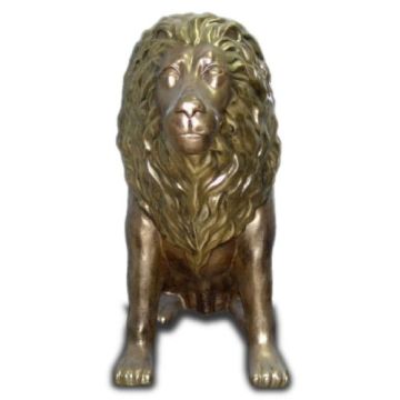 Goldener Löwe lebensgroß