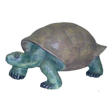 Riesenschildkröte lebensgroß