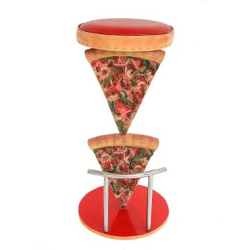 Pizzahocker 2 Pizzastücke vergrößert