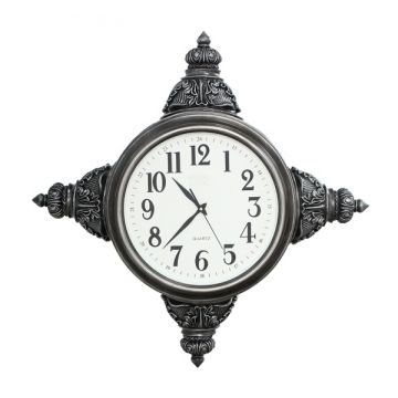 Vintage Uhr für Wand Silber keine Angabe