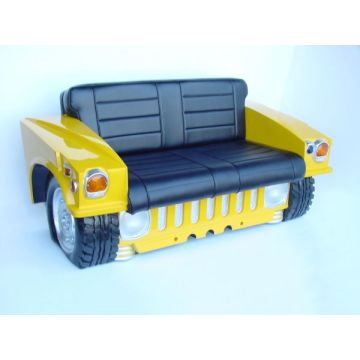 SOFA - HUM VEE (GELB) lebensgroß