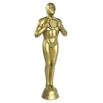 Filmpreisfigur groß lebensgroß