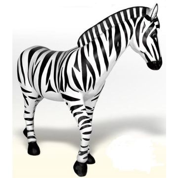 Zebra lebensgroß