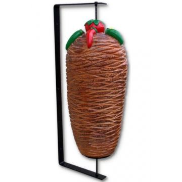 Döner mit Wandhalterung lebensgroß