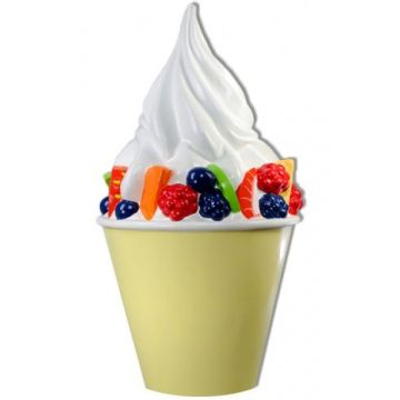 Frozen Joghurt übergroß XXL