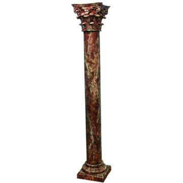 Große Säule im Marmor - Look lebensgroß