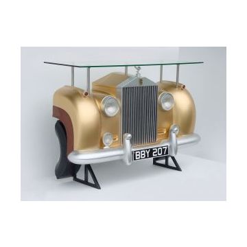 BAR - ROLLS-ROYCE (GOLD) lebensgroß