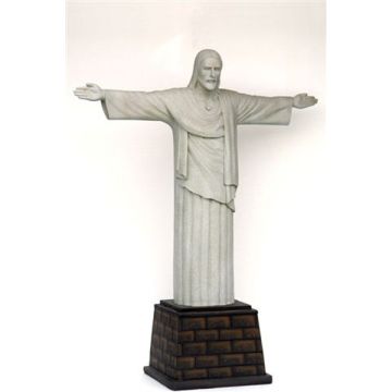 Christus Erlöserstatue Rio Brasilien lebensgroß