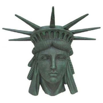 Freiheitsstatue Kopf lebensgroß