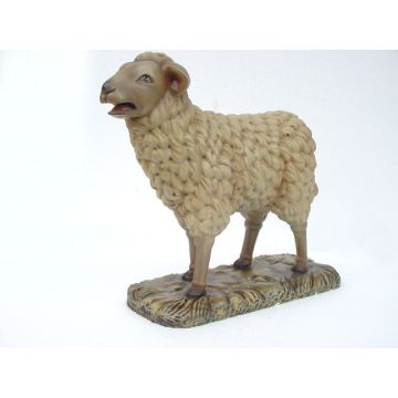 mittleres stehendes Wollschaf vintage verkleinert