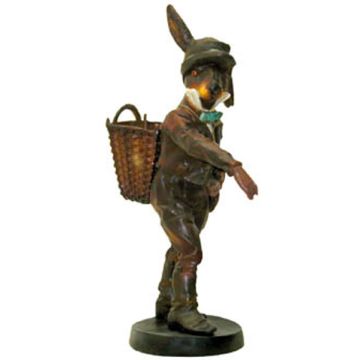 Osterhase Mann vergrößert