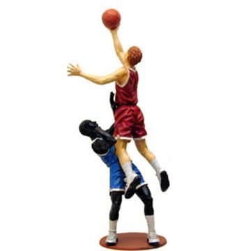 Zwei Basketballer verkleinert