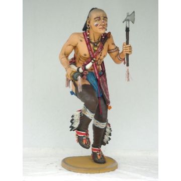 Indianer Kriegstänzer lebensgroß