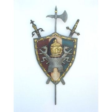 Ritter Wappenschilder lebensgroß