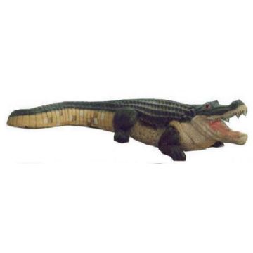 Aligator lebensgroß