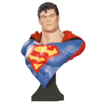Supermanbüste lebensgroß