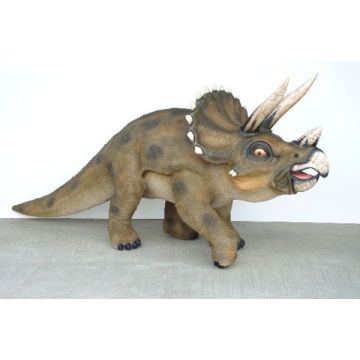 Saurier Triceratops klein lebensgroß
