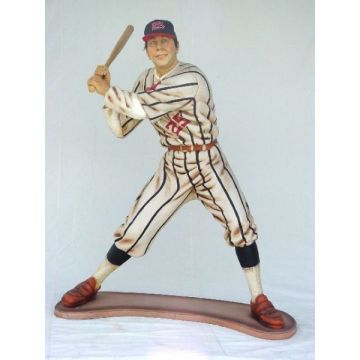 Baseball Spieler lebensgroß