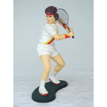 Tennis Spieler klein verkleinert