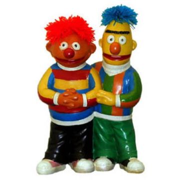 Ernie und Bert verkleinert