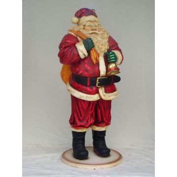 Weihnachtsmann mit Glöckchen klein verkleinert