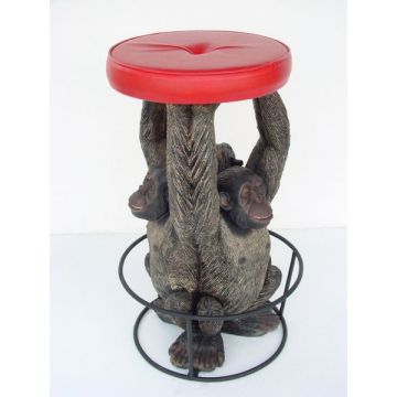 Barhocker Affe verkleinert