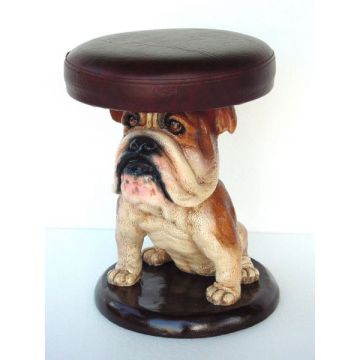 Kinderhocker Hund lebensgroß