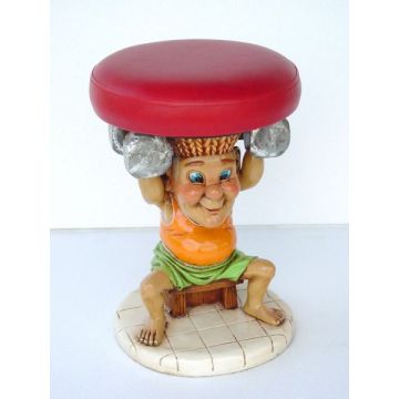 Kinderhocker Kraftmotz verkleinert
