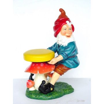 Kinderhocker Zwerg lebensgroß